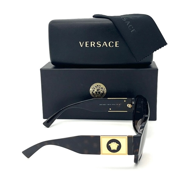 Versace VE4436U 108/73  Havana  / Dark Brown  57mm Sunglasses - Picture 6 of 6